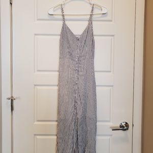 Abercrombie & Fitch striped maxi dress